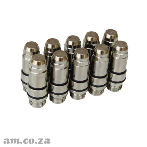 P-METALWISE/W/E10: 60A-400A Electrode for Mach-401 Water-Cool Machine Torch, Pack of 10